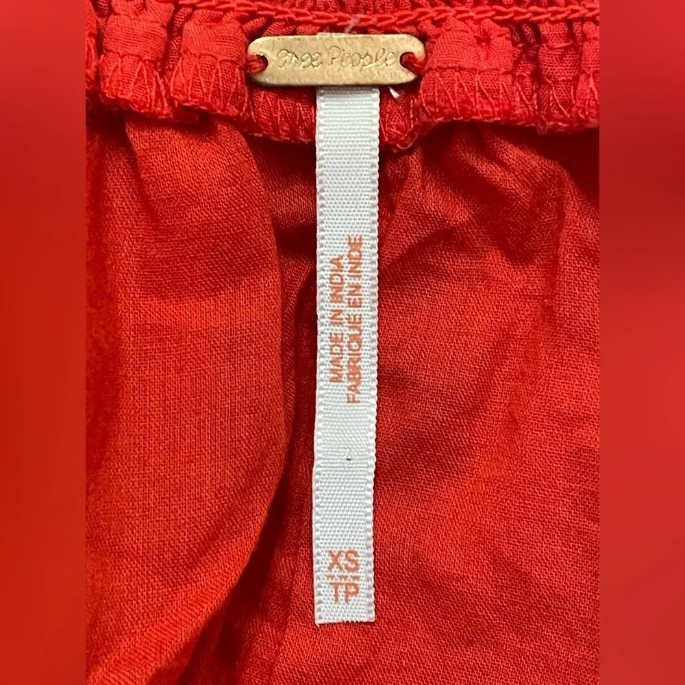 FREE PEOPLE SUNBEAMS EMBROIDERED BOHO
MINI DRESS SIZE XS - Picture 9 of 10